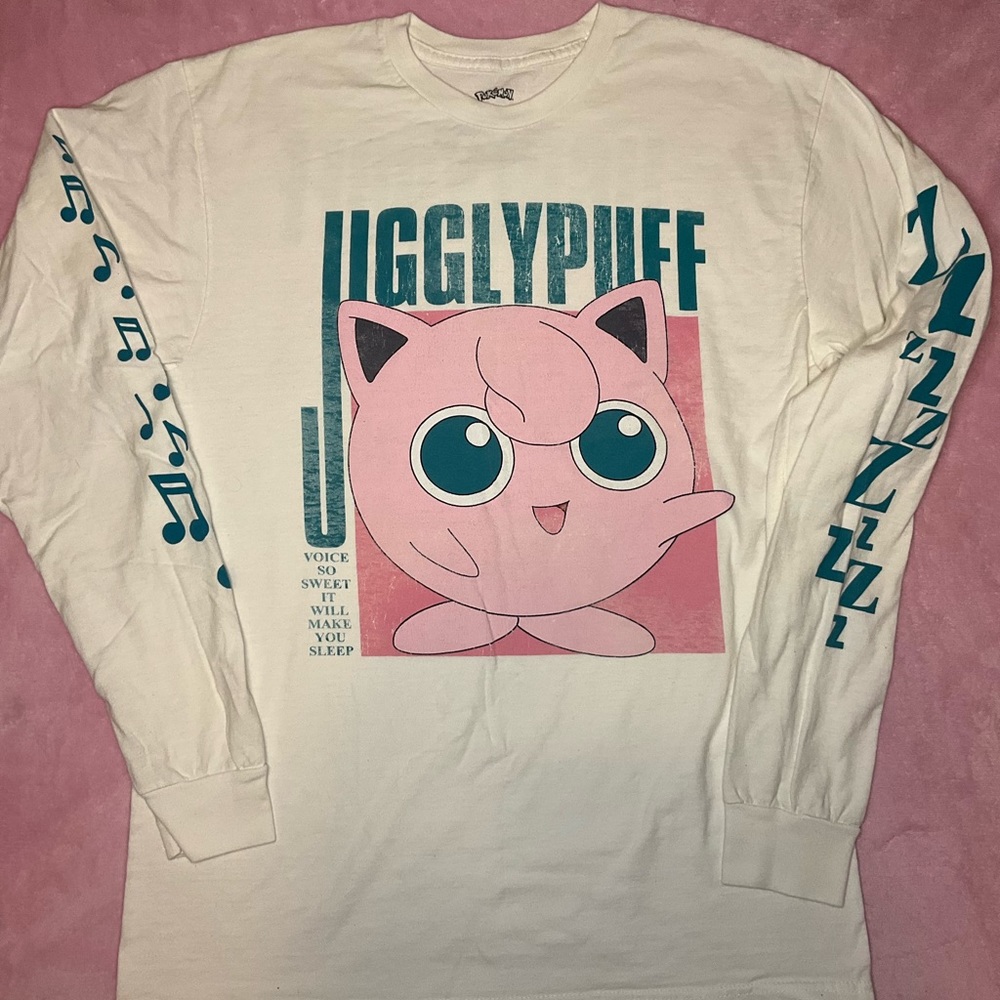 Jiggly puff Nintendo Pokémon Long Sleeve Shirt M